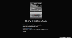 Desktop Screenshot of kkagretroradio.com