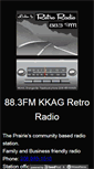 Mobile Screenshot of kkagretroradio.com